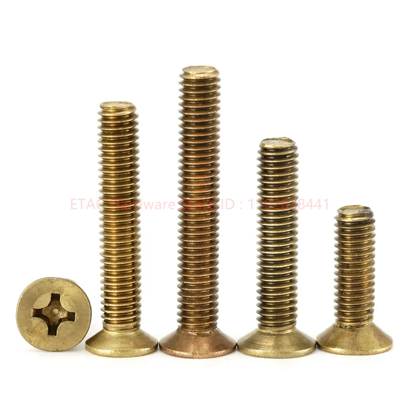 GB819 Brass Cross Phillips Countersunk Screw - Image 6