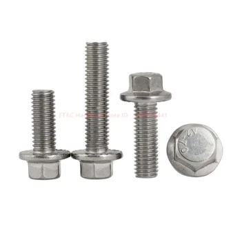 GB5789 304 Stainless Steel Concave Hexagonal Flange Bolt
