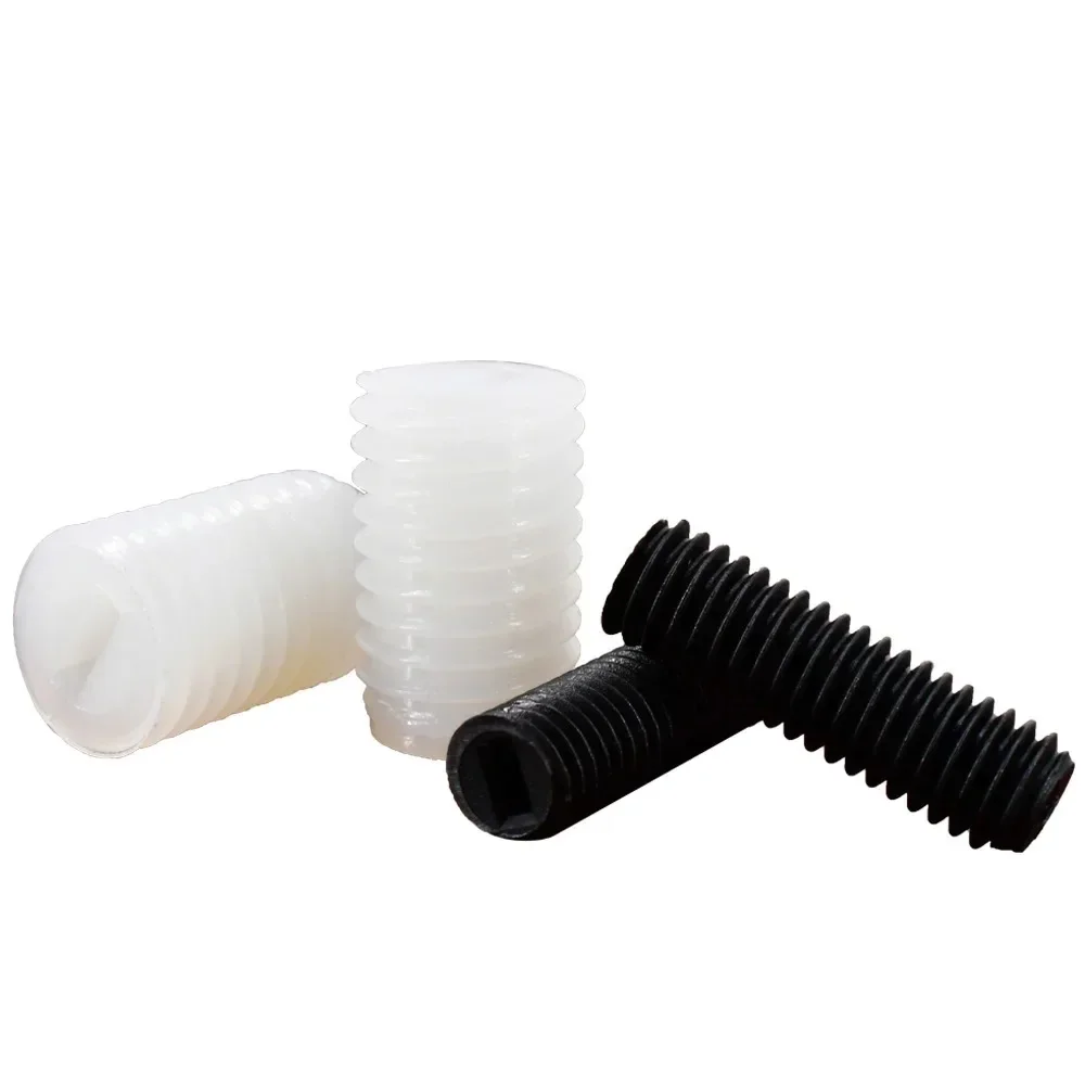 GB73 DIN551 Nylon Slotted Set Screw