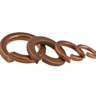 Copper Split Spring Lock Washer
