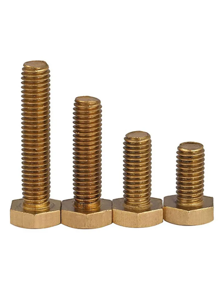 DIN933 Copper Hexagonal Bolt - Image 7