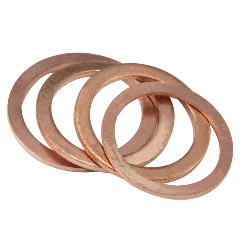 Copper Gasket Flat Seal Ring - Image 6
