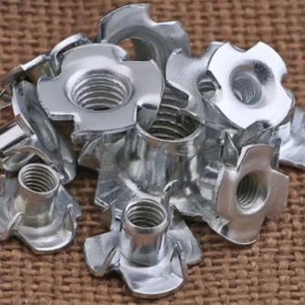 Zinc Plated Four Claws T Nut