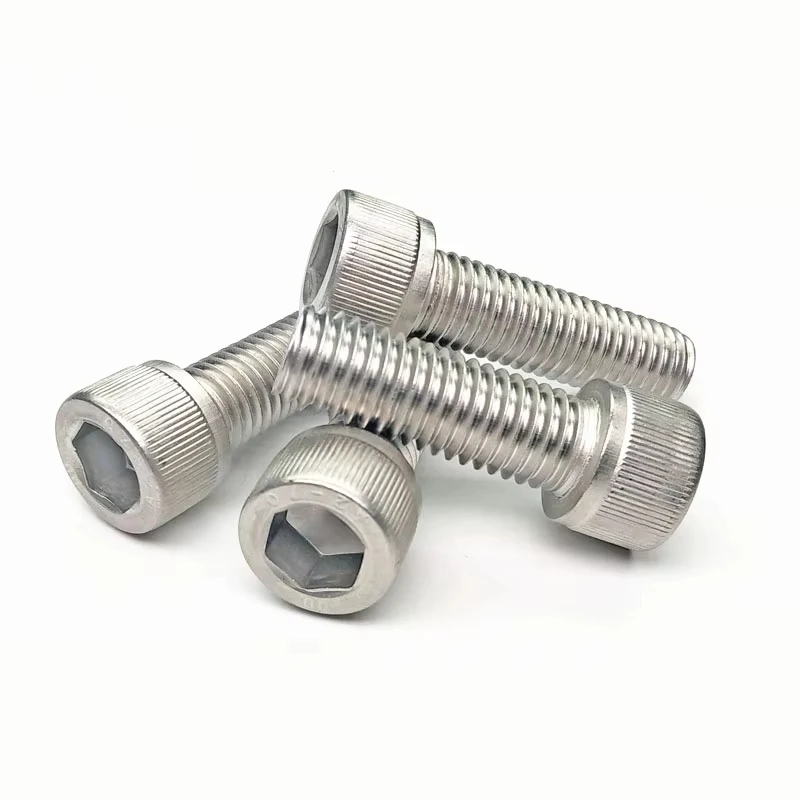 Din912 304 Stainless Steel Metric Thread Hexagon Screw
