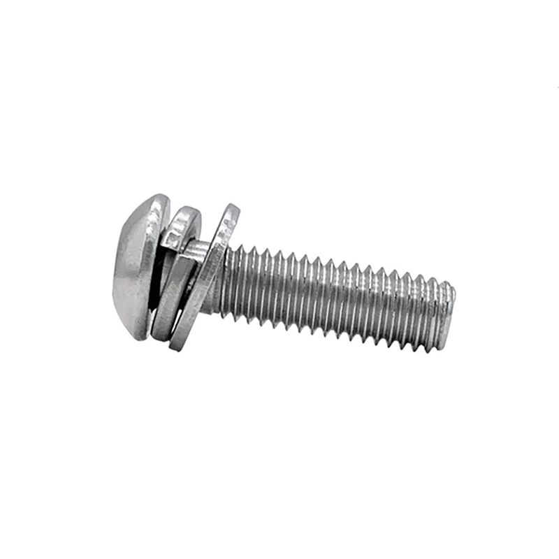 304 Stainless Steel Allen Screw Washer Plain Spring Washer Assembly - Image 2