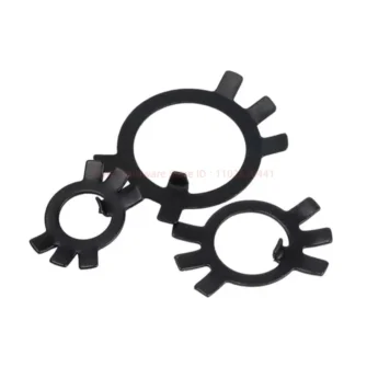 GB858 Black Carbon Steel Lock Washer