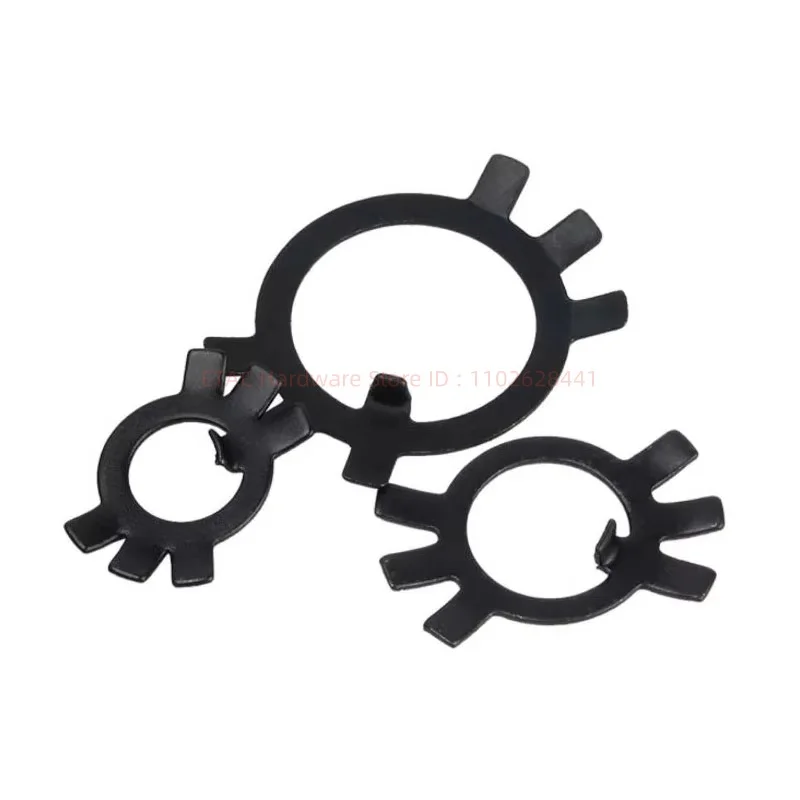 GB858 Black Carbon Steel Lock Washer