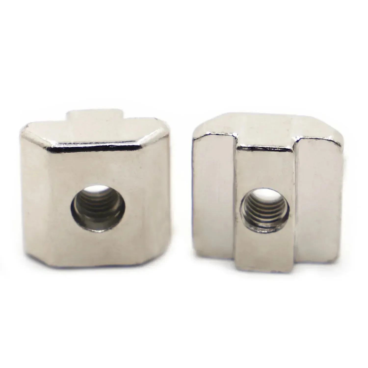 Nickel Plated Carbon Steel T Nut - Image 2