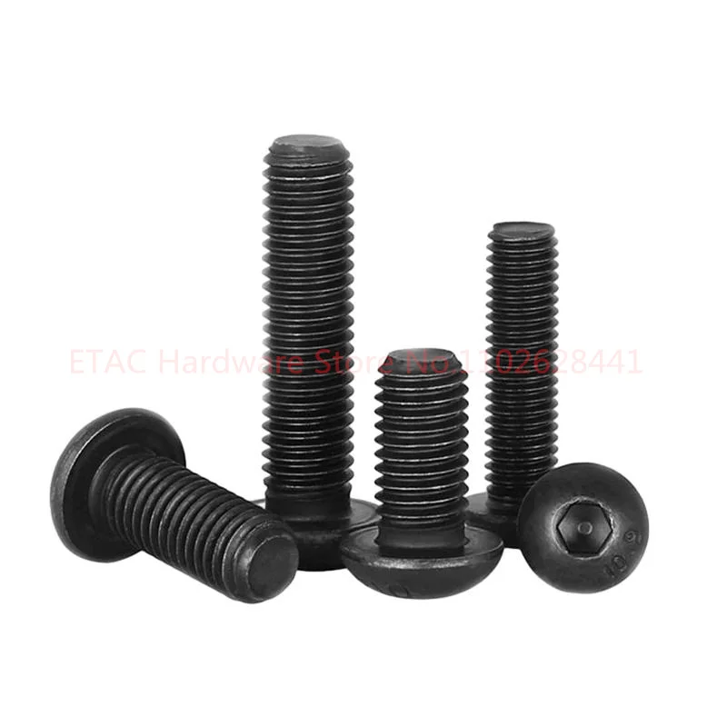 ISO7380 10.9 Grade Cabon Steel Hex Socket Screw