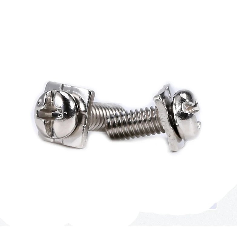 Nickel Plated Cabon Steel Square Washer Screw - Image 3