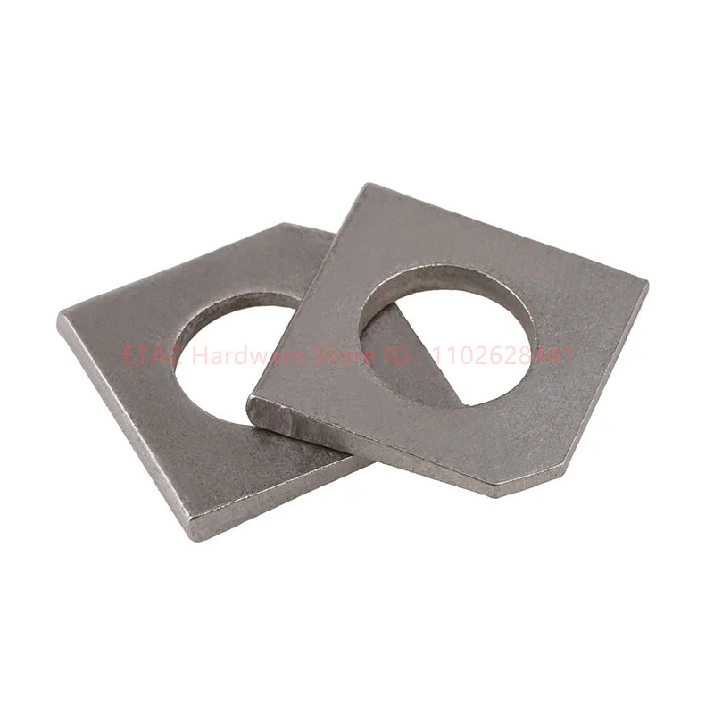 GB853 304 Stainless Steel Square Bevel Washer - Image 2