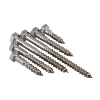 Din571 304 Stainless Steel Hex Half Thread Self Tapping Screw