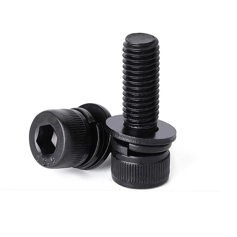 Din912 12.9 Grade Cabon Steel Allen Screw Washer Set - Image 5