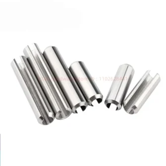 GB879 304 Stainless Steel Elastic Cylindrical Cotter Pin
