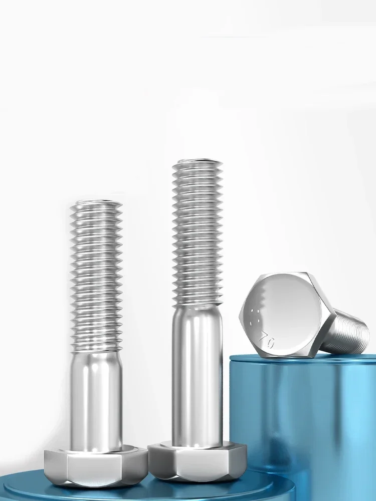 Din931 304 Stainless Steel Half Thread Hexagon Bolt - Image 8