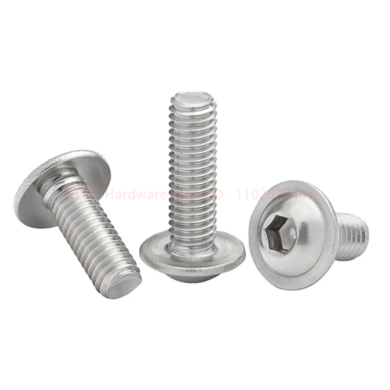 ISO7380 304 Stainless Steel Polished QCTI Screw - Image 2