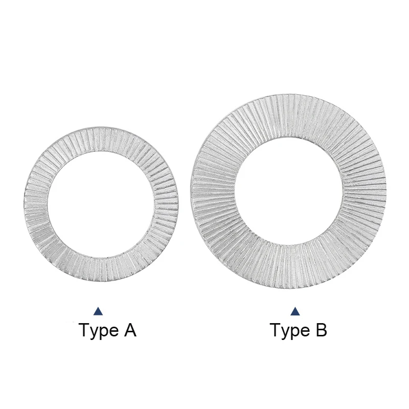 DIN25201 304 Stainless Steel Double Deck Self-Locking Washer - Image 3